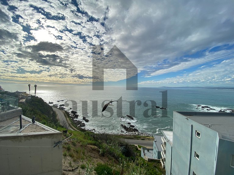 Vista clara e próximo à praia