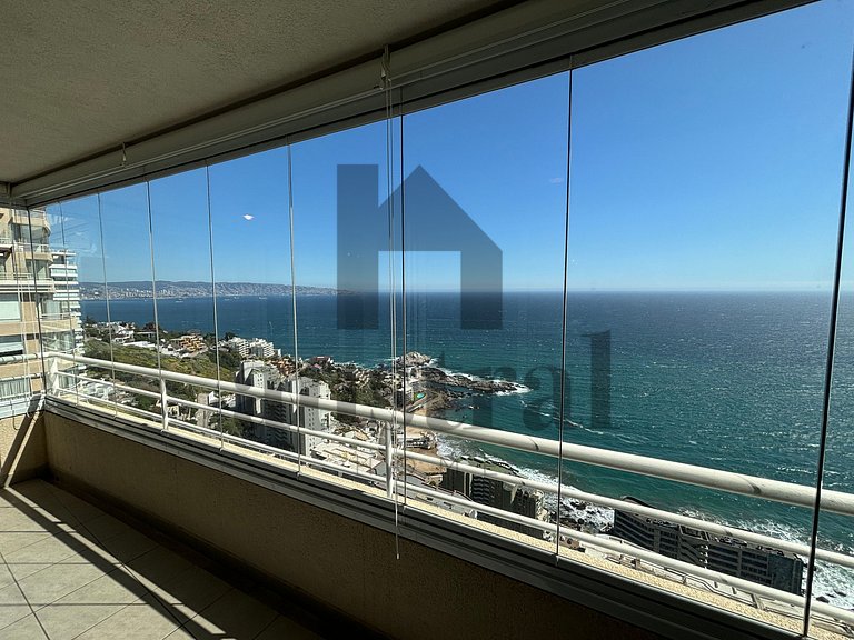 Amplo Apartamento com Vista Mar Espetacular