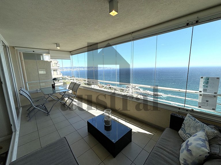 Amplo Apartamento com Vista Mar Espetacular