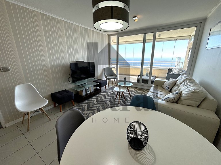 Amplo Apartamento com Vista Mar Espetacular