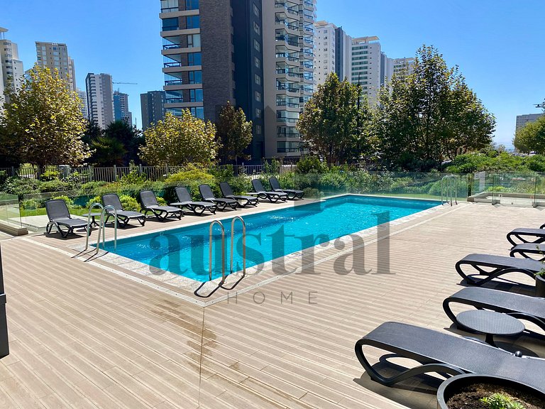 Acogedor apartamento em Costa de Montemar
