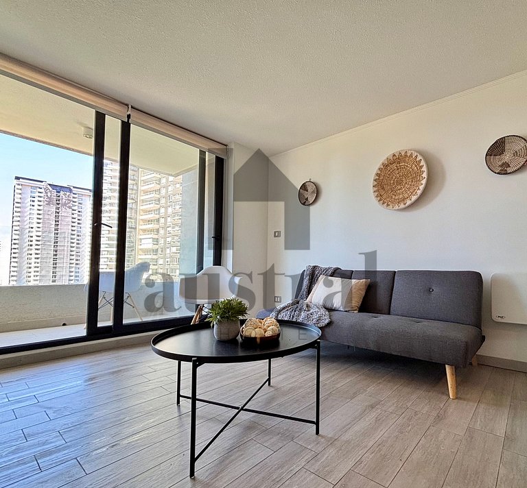 Agradable departamento en Costa de Montemar