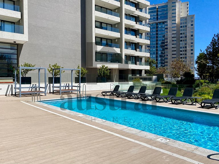 Belo departamento cercano a las Dunas