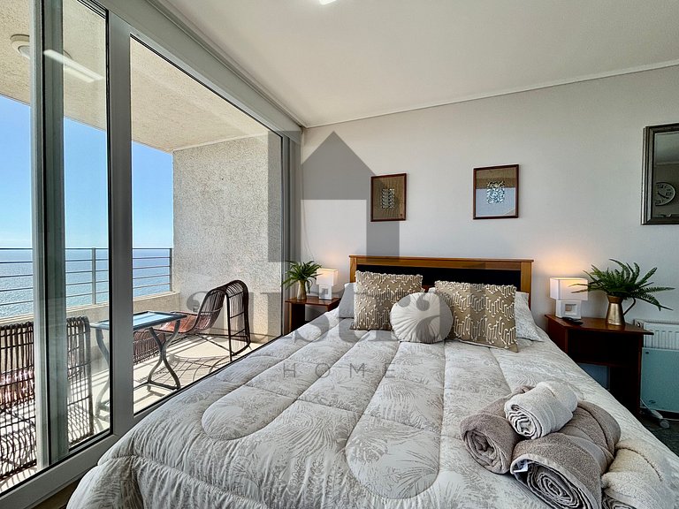 Maravilhoso Apartamento à beira-mar em Reñaca