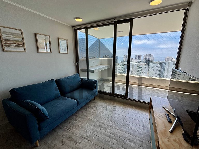 Apartamento com Vista Despejada, Concón