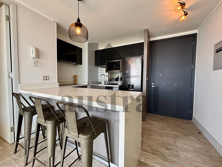 Apartamento com Vista Despejada, Concón