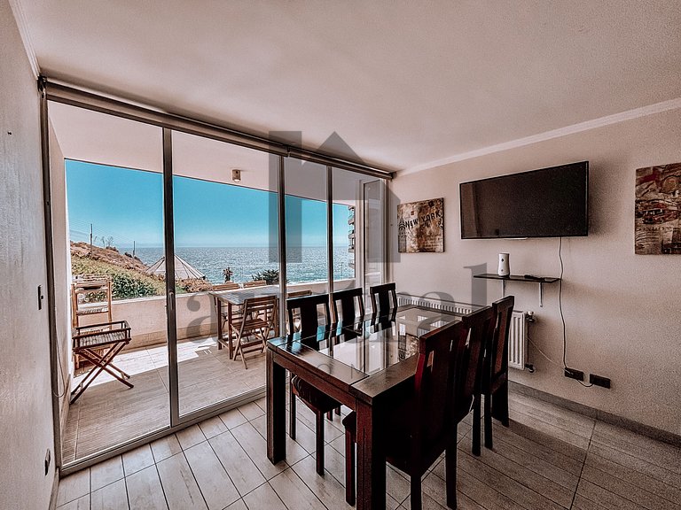 Apartamento Moderno e Iluminado em Concón