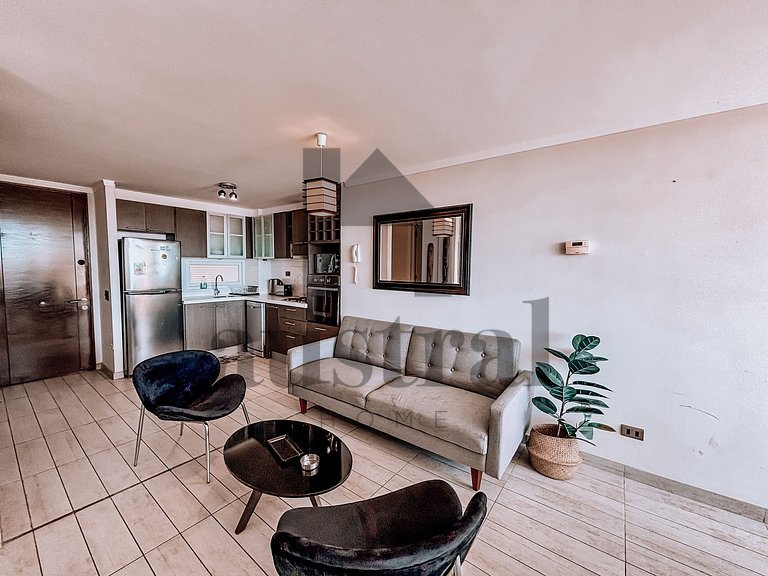 Apartamento Moderno e Iluminado em Concón