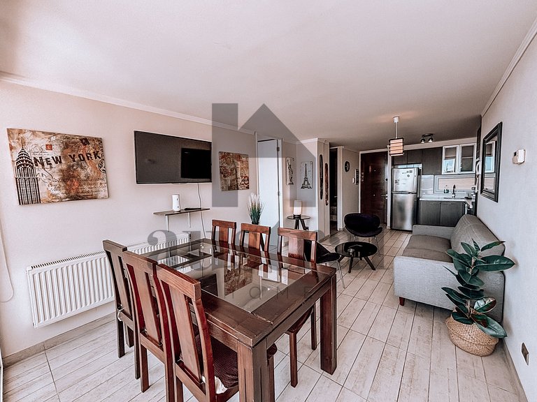 Apartamento Moderno e Iluminado em Concón