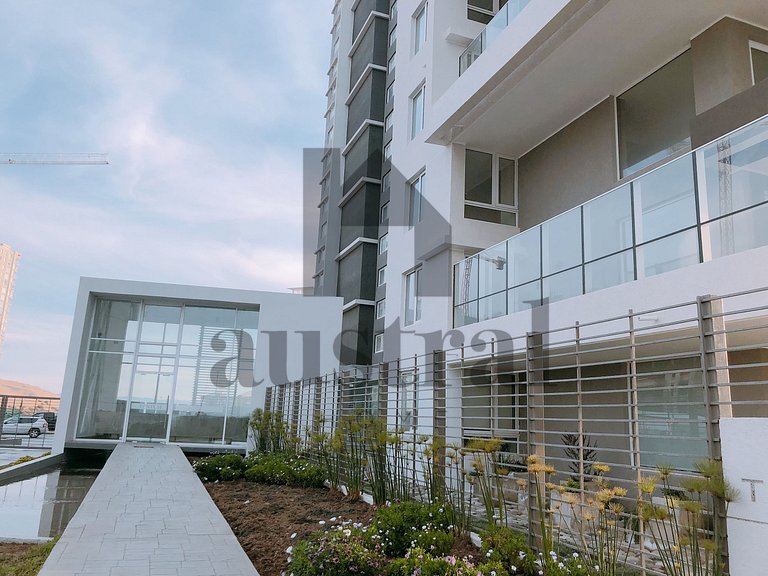 Apartamento com Linda Vista para o Mar