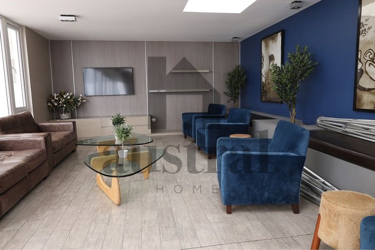 Apartamento com Linda Vista para o Mar