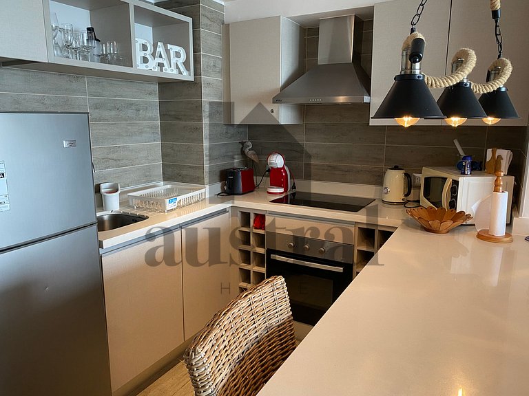 Modern and Cozy Beachfront Apartment