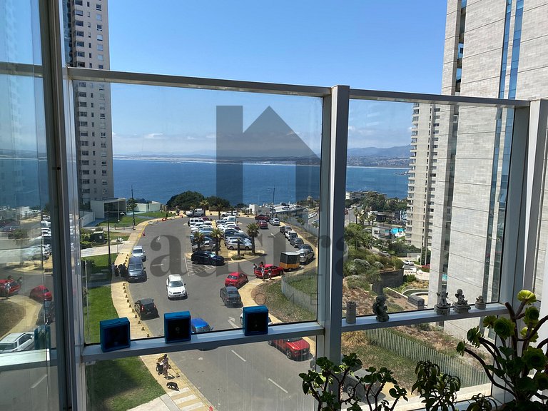 Apartamento com Linda Vista para o Mar