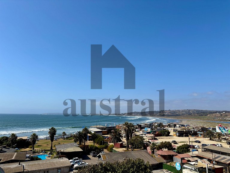 Hermoso depto frente a la playa primera linea