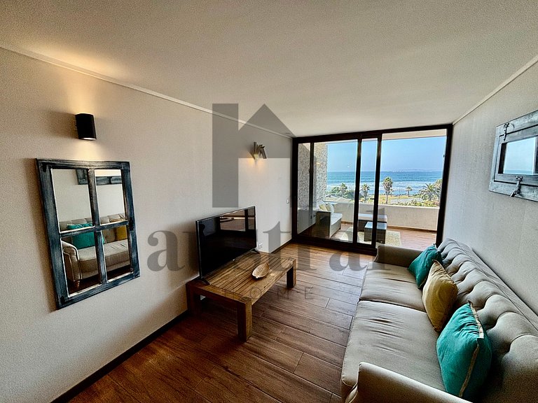 Hermoso depto frente a la playa primera linea