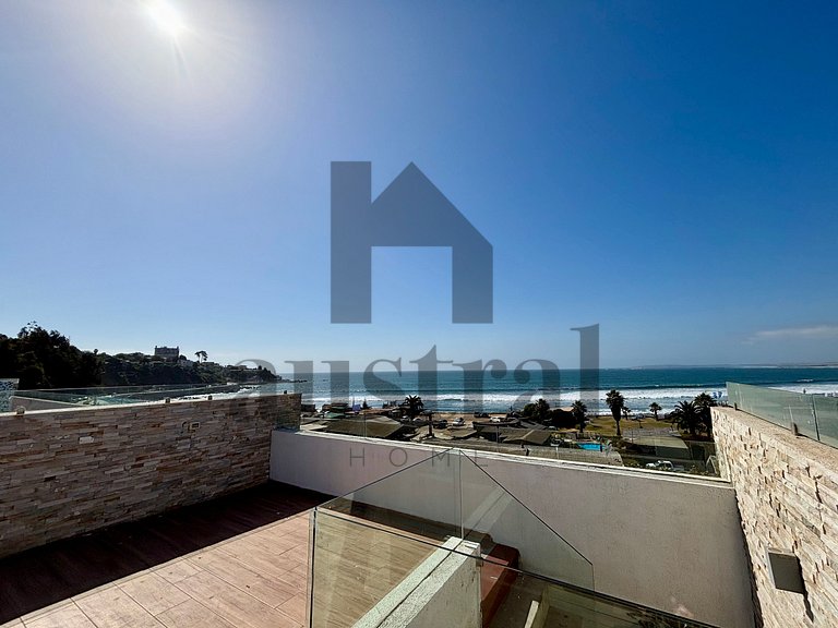 Hermoso depto frente a la playa primera linea