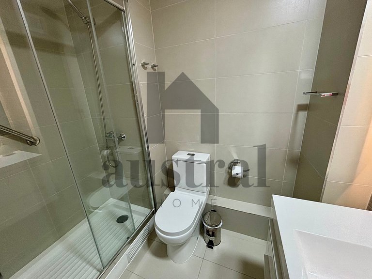 Apartamento Moderno e Amplo, Linda Vista para o Mar