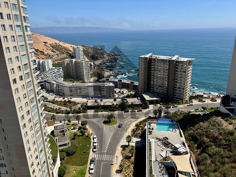 Moderno y espectacular vista al mar