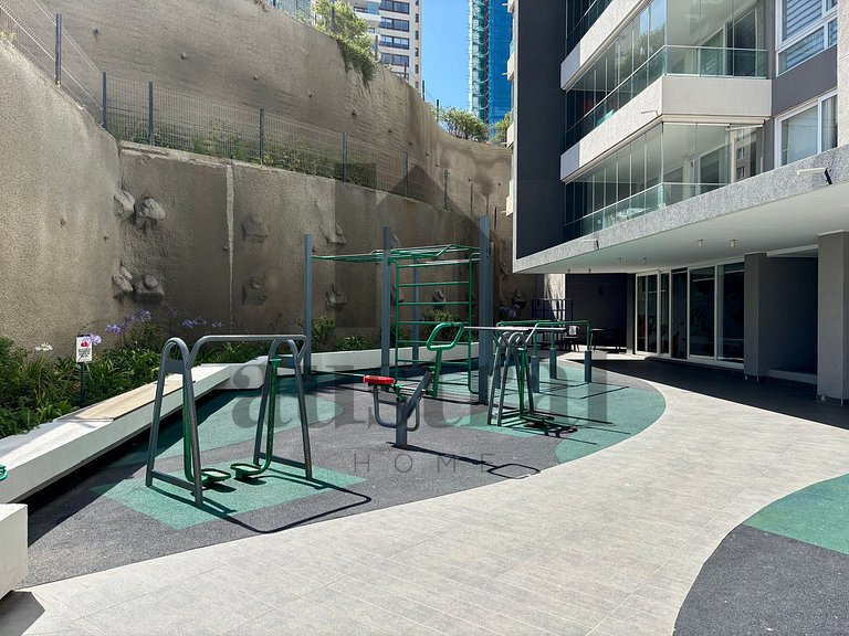 Apartamento Moderno e Amplo, Linda Vista para o Mar