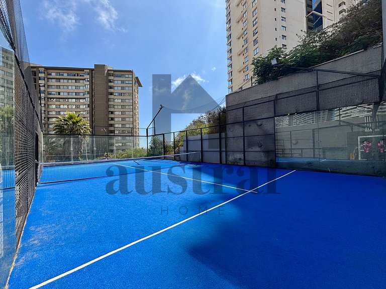 Hemoso y moderno con cancha de padel
