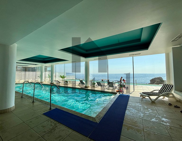 Spacious apartment with panoramic sea view