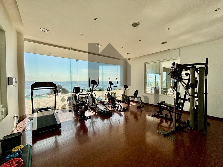 Spacious apartment with panoramic sea view