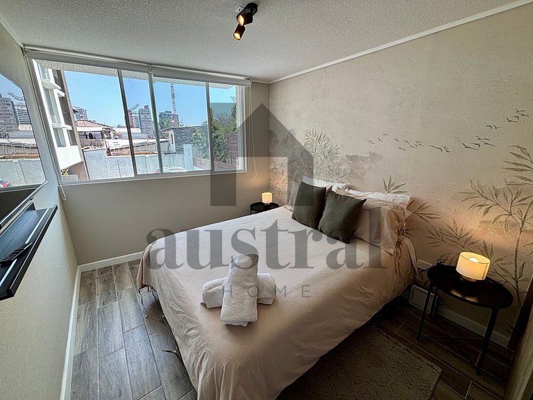 Apartamento Encantador e Iluminado, Ñuñoa