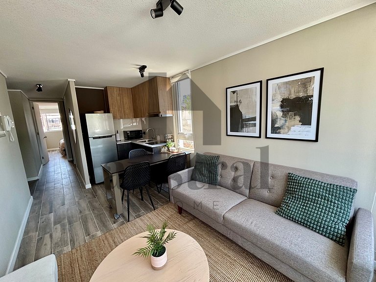 Charming and Illuminated Apartment, Ñuñoa