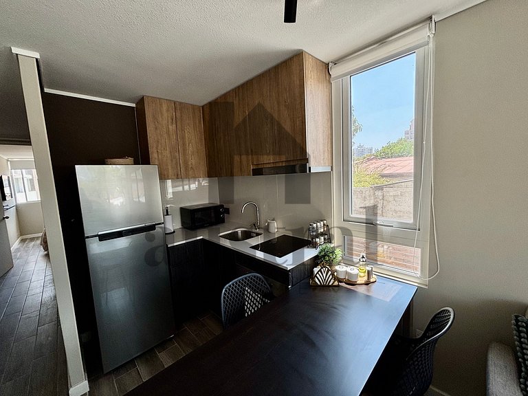 Charming and Illuminated Apartment, Ñuñoa