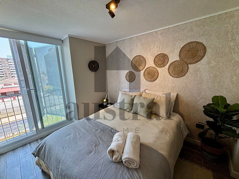 Apartamento Confortável e Funcional em Ñuñoa