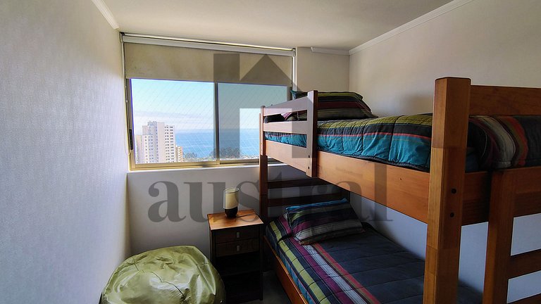 Apartamento com Vista Panorâmica para o Mar, Concón