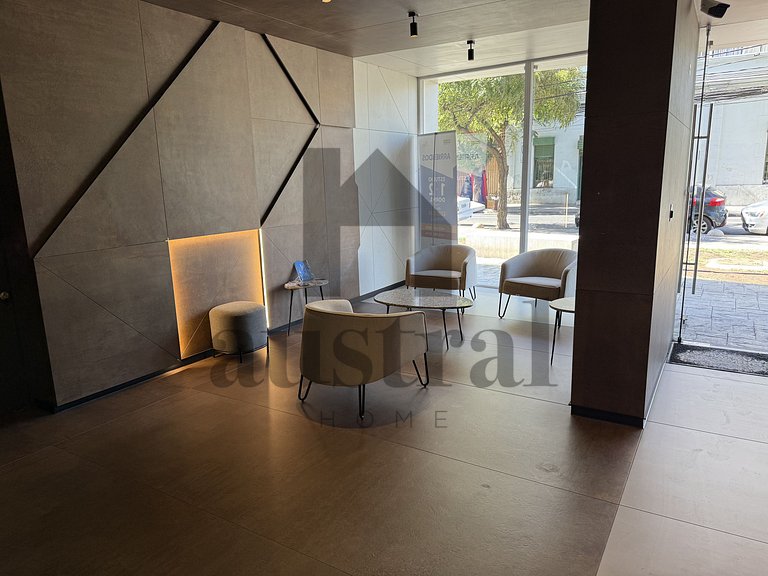 Modern and central studio in Ñuñoa