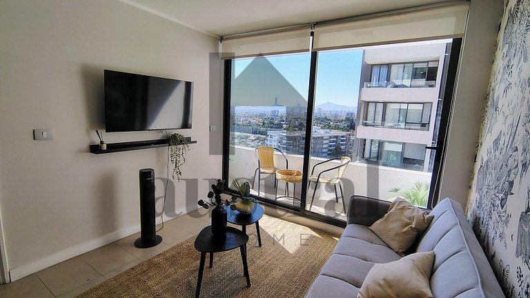 Apartamento Moderno e Luminoso, Ñuñoa