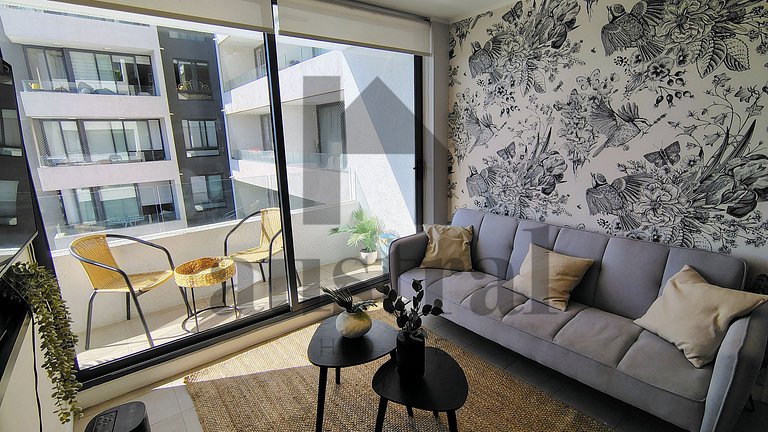 Apartamento Moderno e Luminoso, Ñuñoa