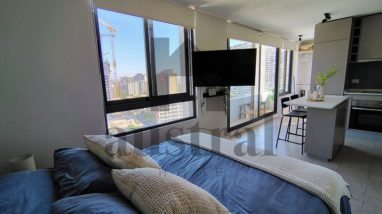 Moderno Estudio frente a Mall Plaza Egaña