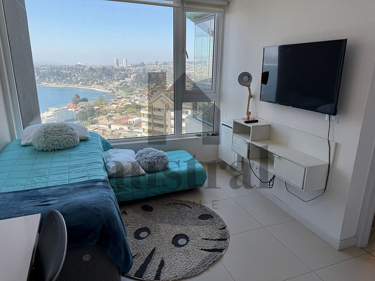 Relaxe neste belo Apartamento, Concón