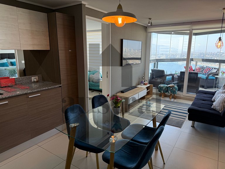 Relaxe neste belo Apartamento, Concón