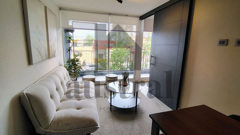 Moderno y decorado depto en Ñuñoa