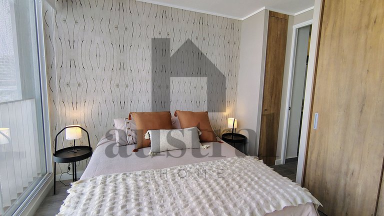 Apartamento encantador no bairro de Ñuñoa.