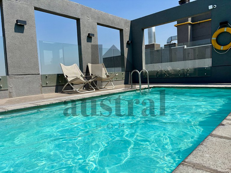 Beautiful and modern in front of Plaza Egaña