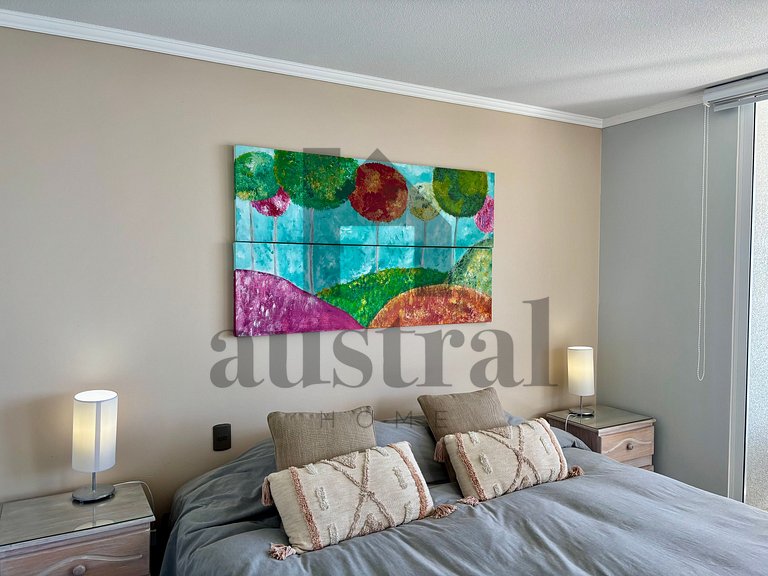 Apartamento à beira-mar com vista deslumbrante