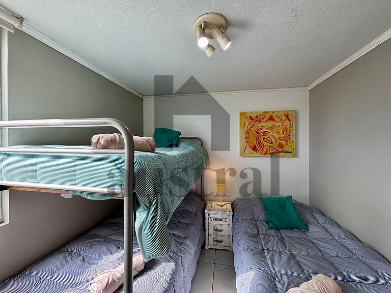 Apartamento à beira-mar com vista deslumbrante