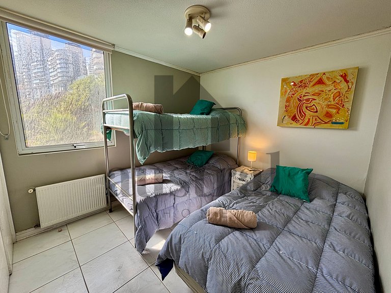Apartamento à beira-mar com vista deslumbrante