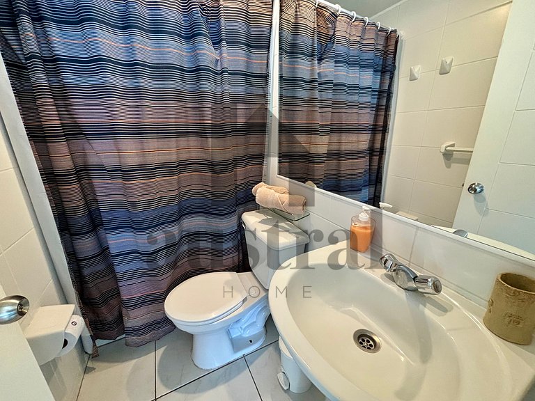 Apartamento à beira-mar com vista deslumbrante