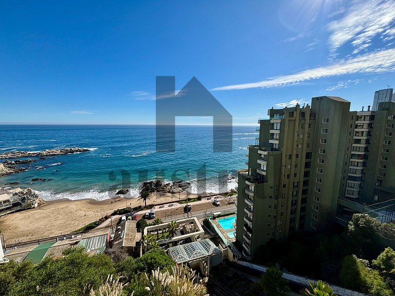 Apartamento à beira-mar com vista deslumbrante
