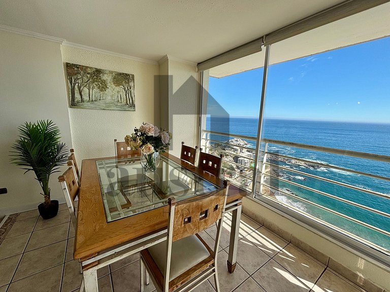 Maravillosa Vista al Mar en Cochoa Euromarina