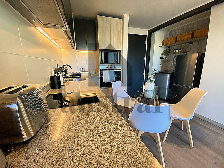 Apartamento Moderno e Elegante em Ñuñoa