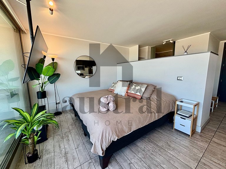 Moderno Estudio en Costa de Montemar