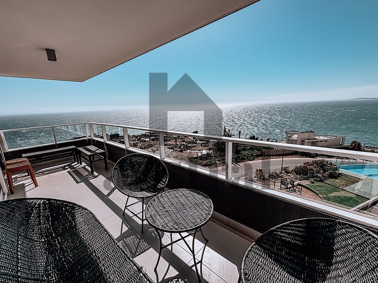 Apartamento Espectacular com Vista para o Mar