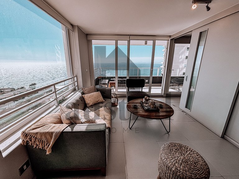 Apartamento Espectacular com Vista para o Mar